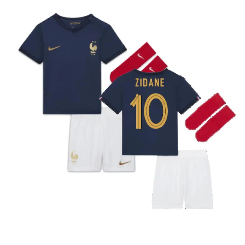 20222023 FRANCE HOME BABY KIT (BEBéS) (ZIDANE 10)