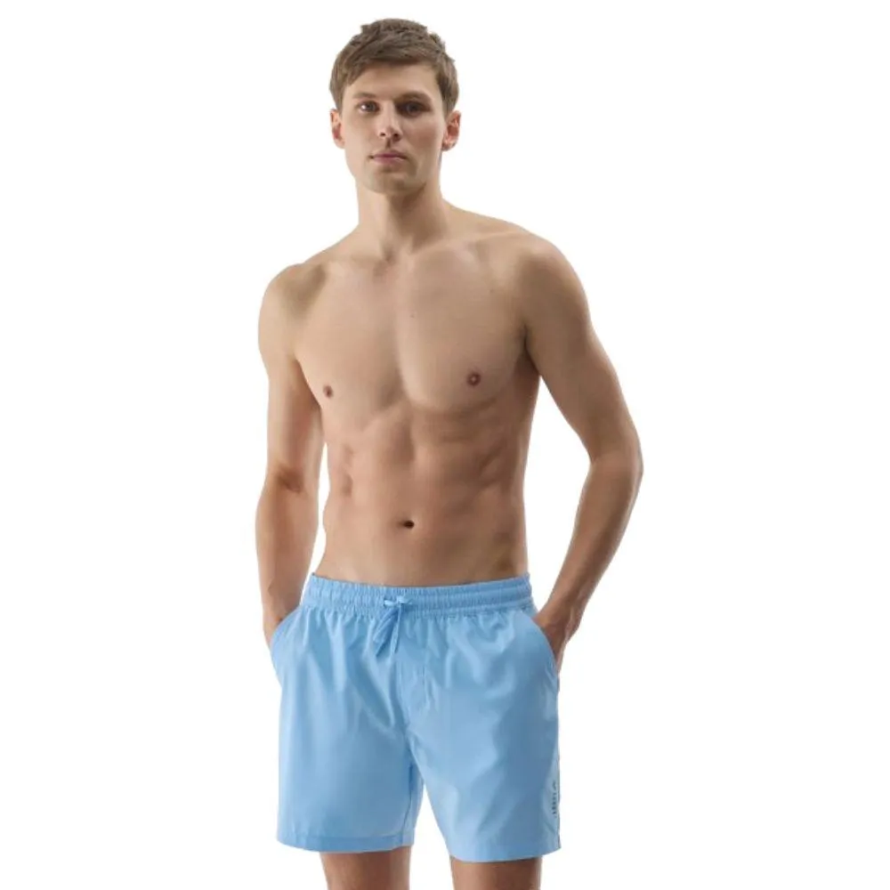 4F SHORTS DE PLAYA PARA HOMBRE  AZUL UBDSM088