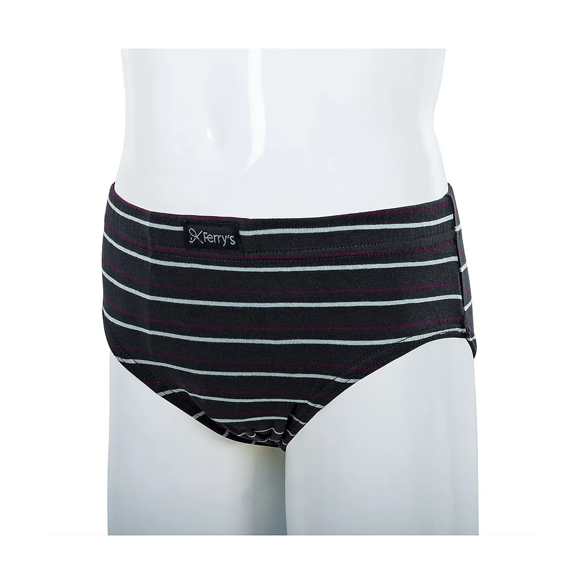 5333 SLIP CERRADO RAYADO BICO