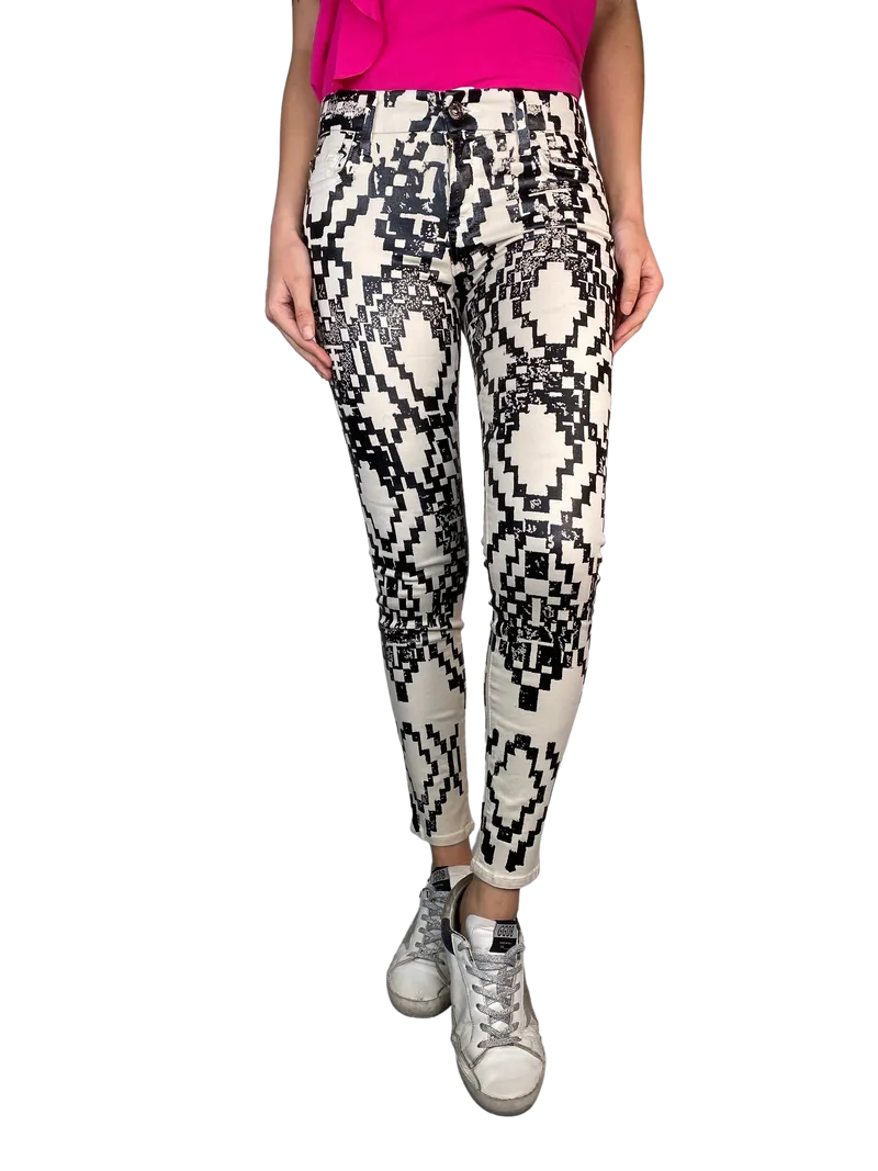 7 FOR ALLMANKIND Pantalón Elasticado