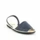 Abarcas Rotger azules de piel para mujer