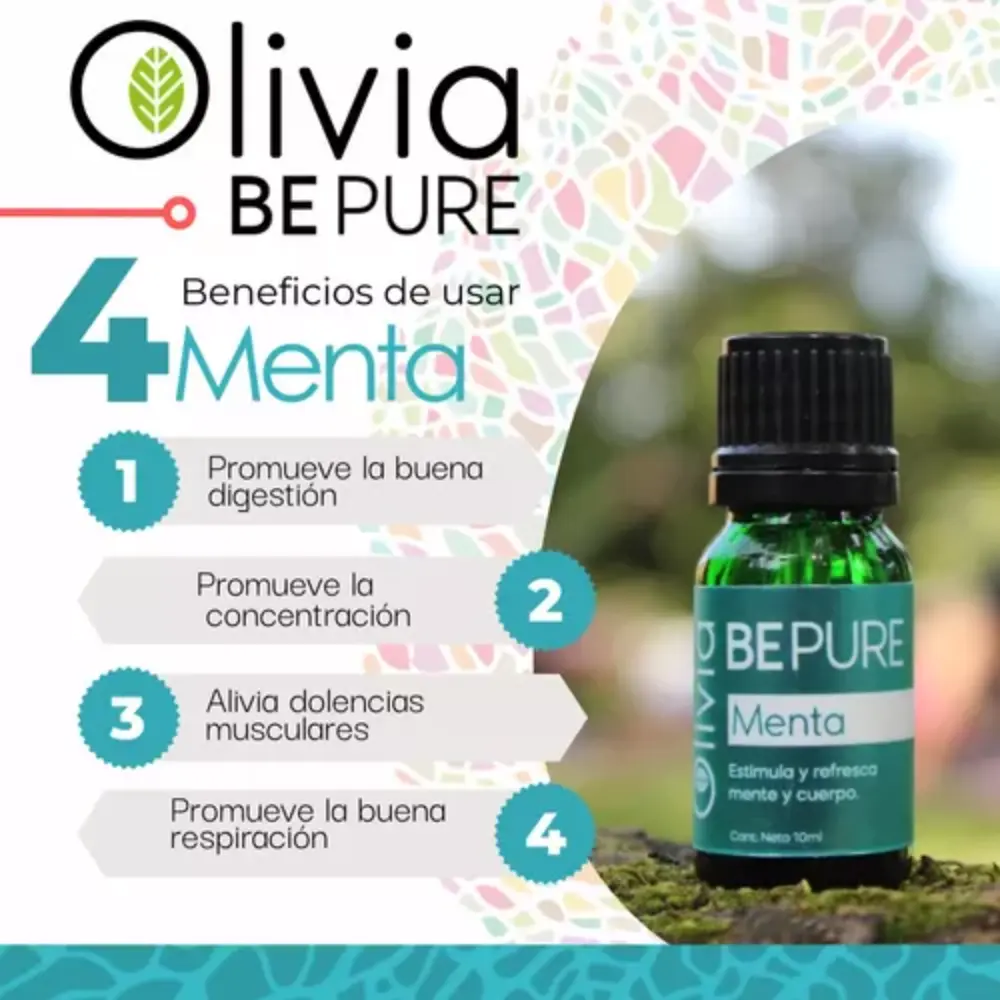 Aceite esencial Menta 10 ml