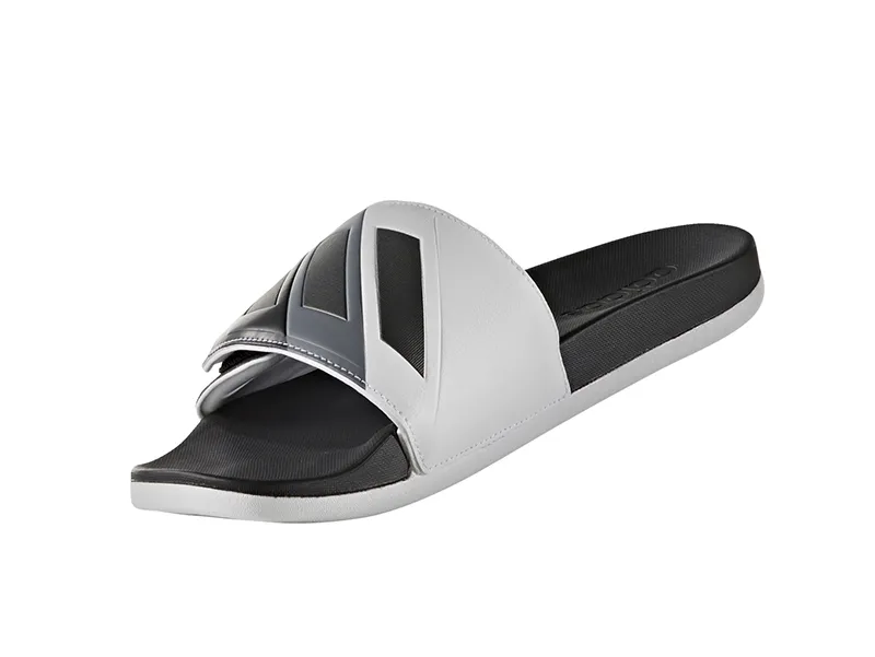 Adidas Adilette Cloudfoam Plus Adj (black/iron metallic/footwear white)