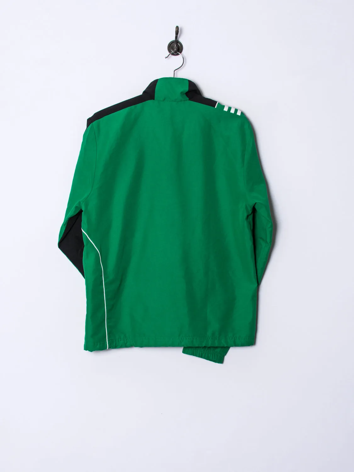 Adidas Green & Black Track Jacket