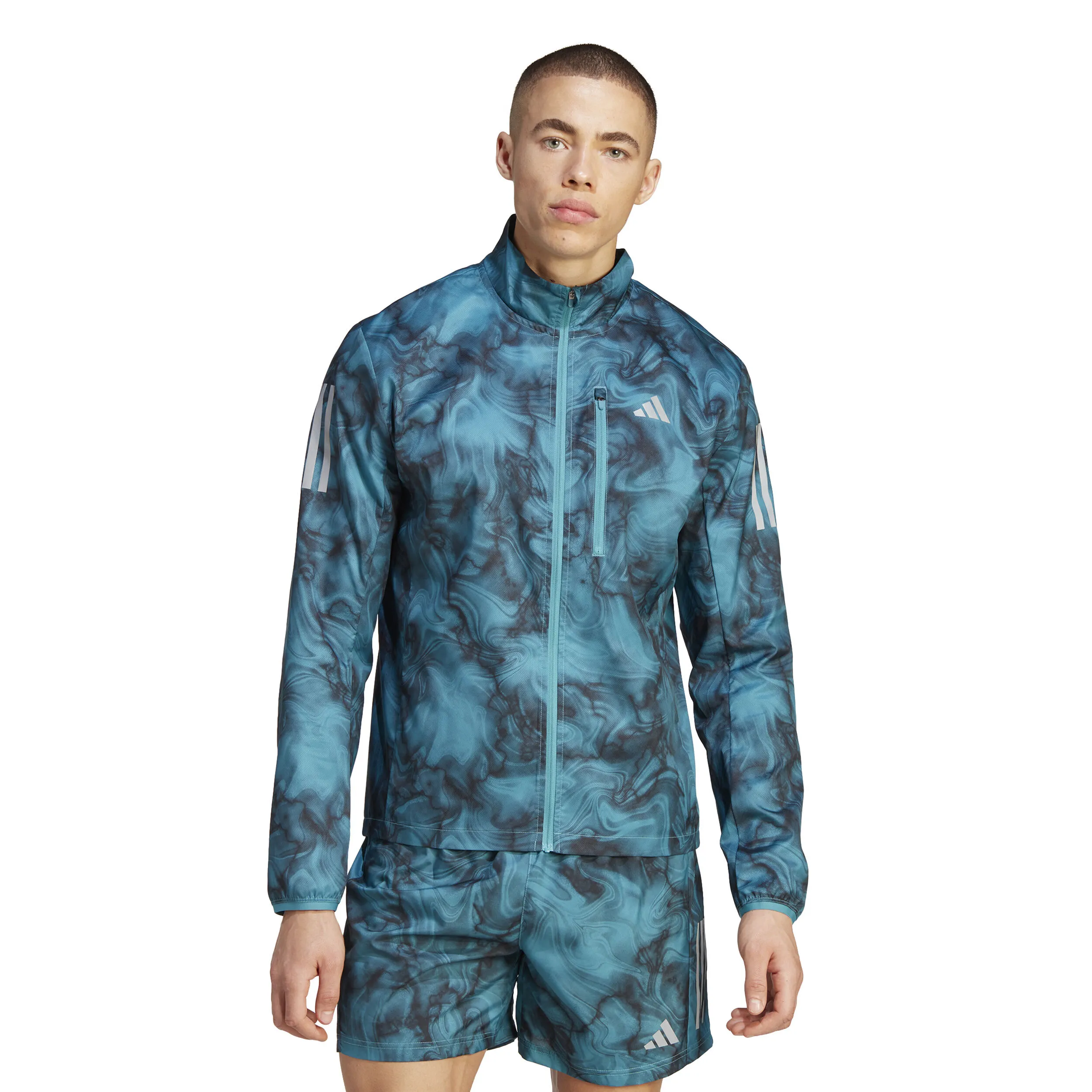 adidas Own The Run AOP Chaqueta Para Correr Hombres