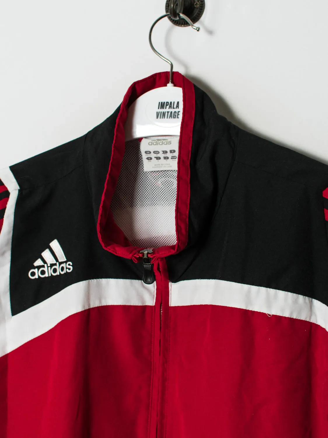 Adidas Red & Black Track Jacket
