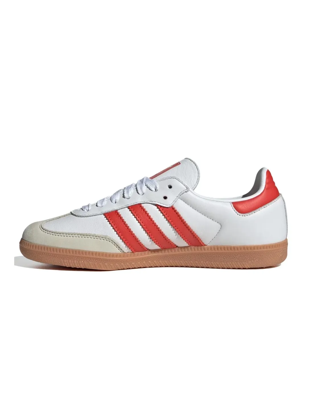 ADIDAS SAMBA OG CLOUD WHITE SOLAR RED