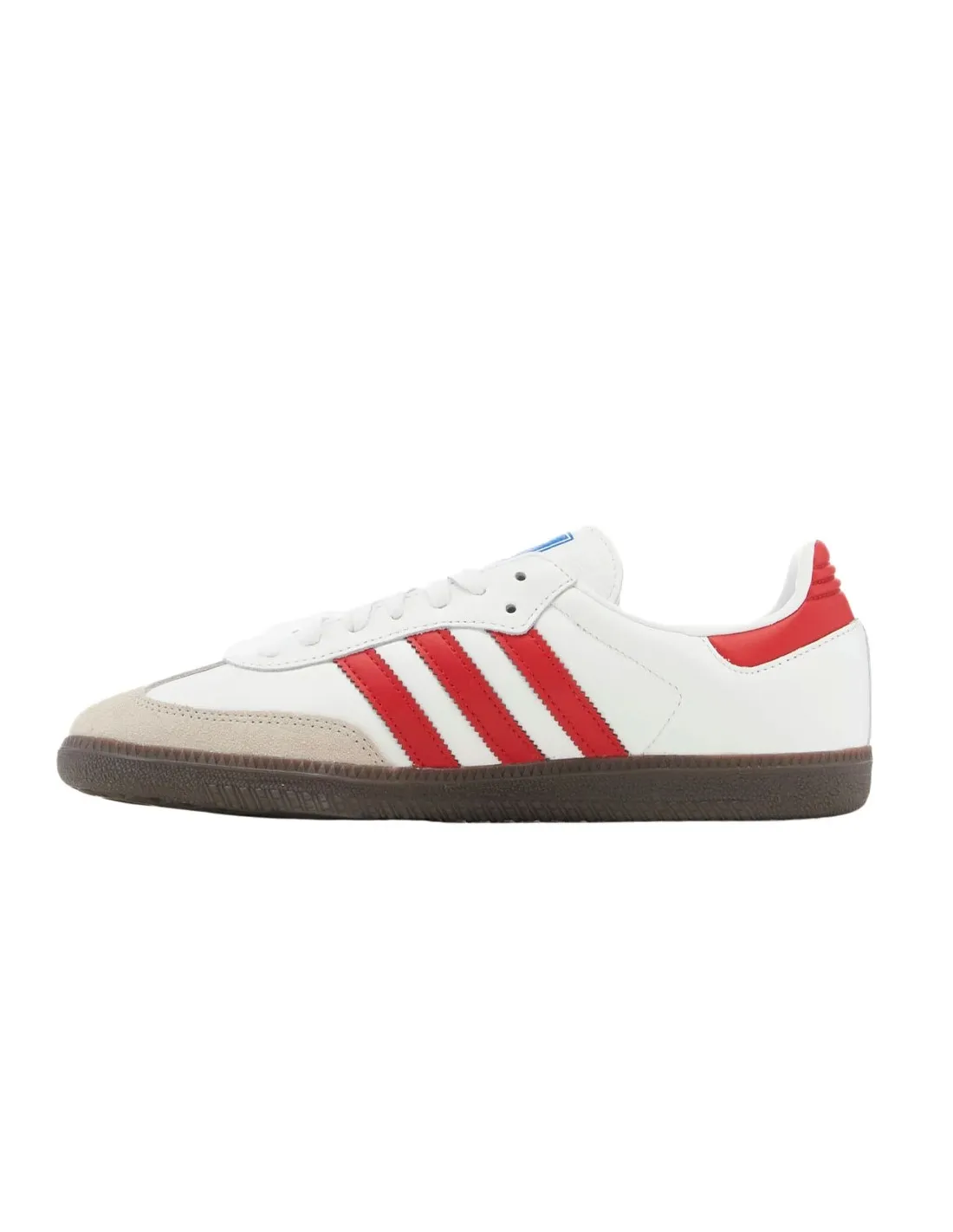 ADIDAS SAMBA OG WHITE AND BETTER SCARLET