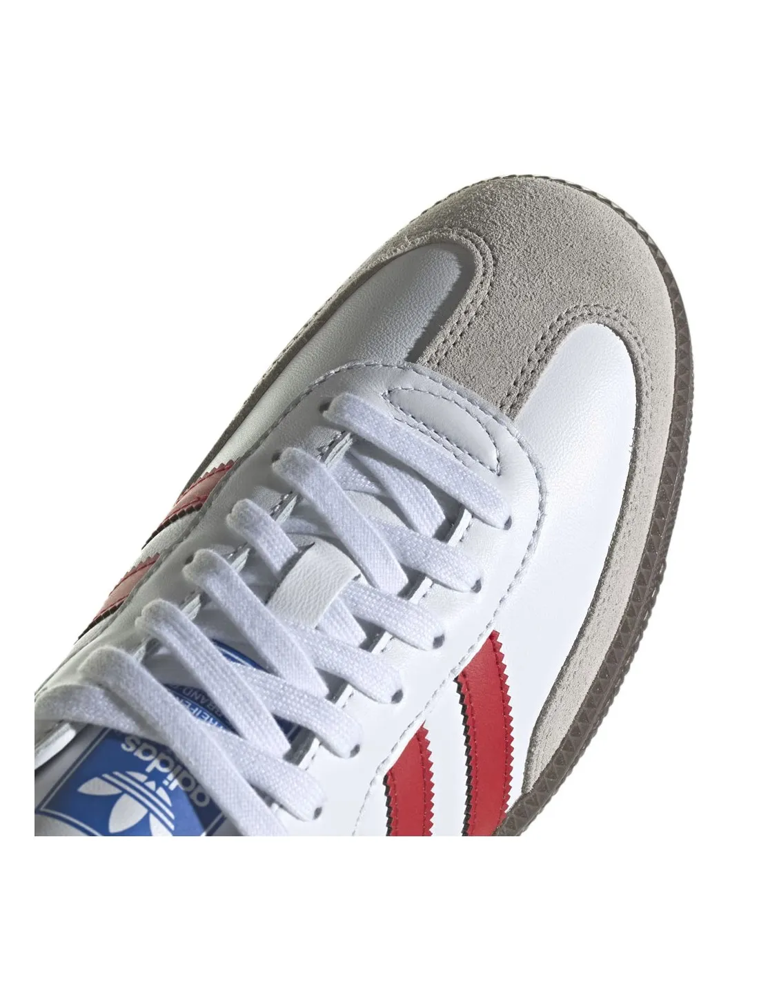 ADIDAS SAMBA OG WHITE AND BETTER SCARLET