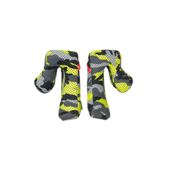 Airoh Par de carrilleras Aviator 3 gris camuflaje 