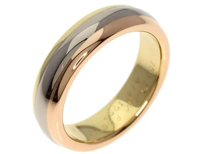 Anillo de tres colores Cartier Dorado 