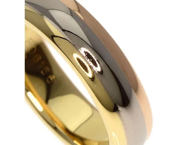 Anillo de tres colores Cartier Dorado 