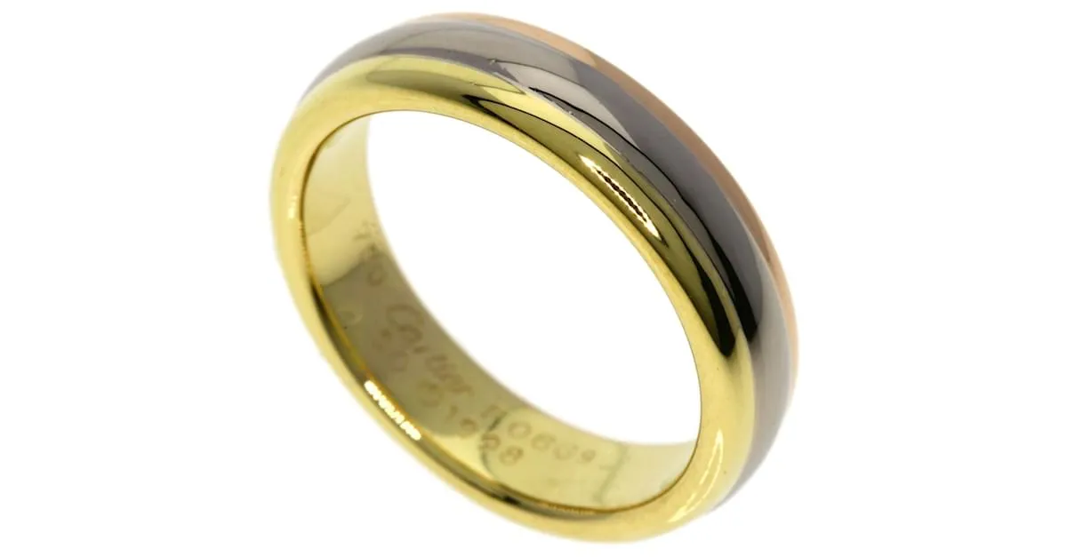 Anillo de tres colores Cartier 