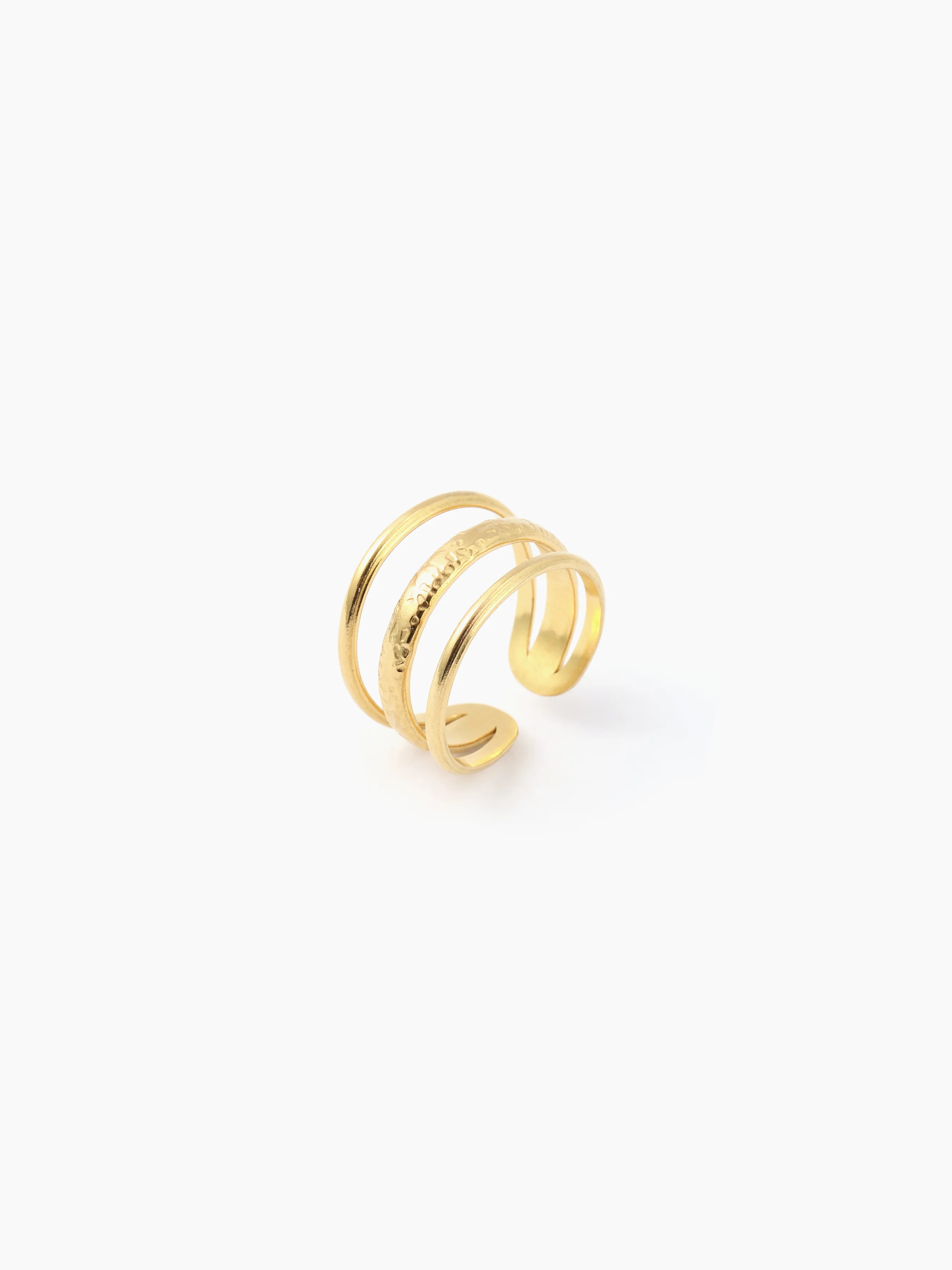 Anillo Minimalista con Capas