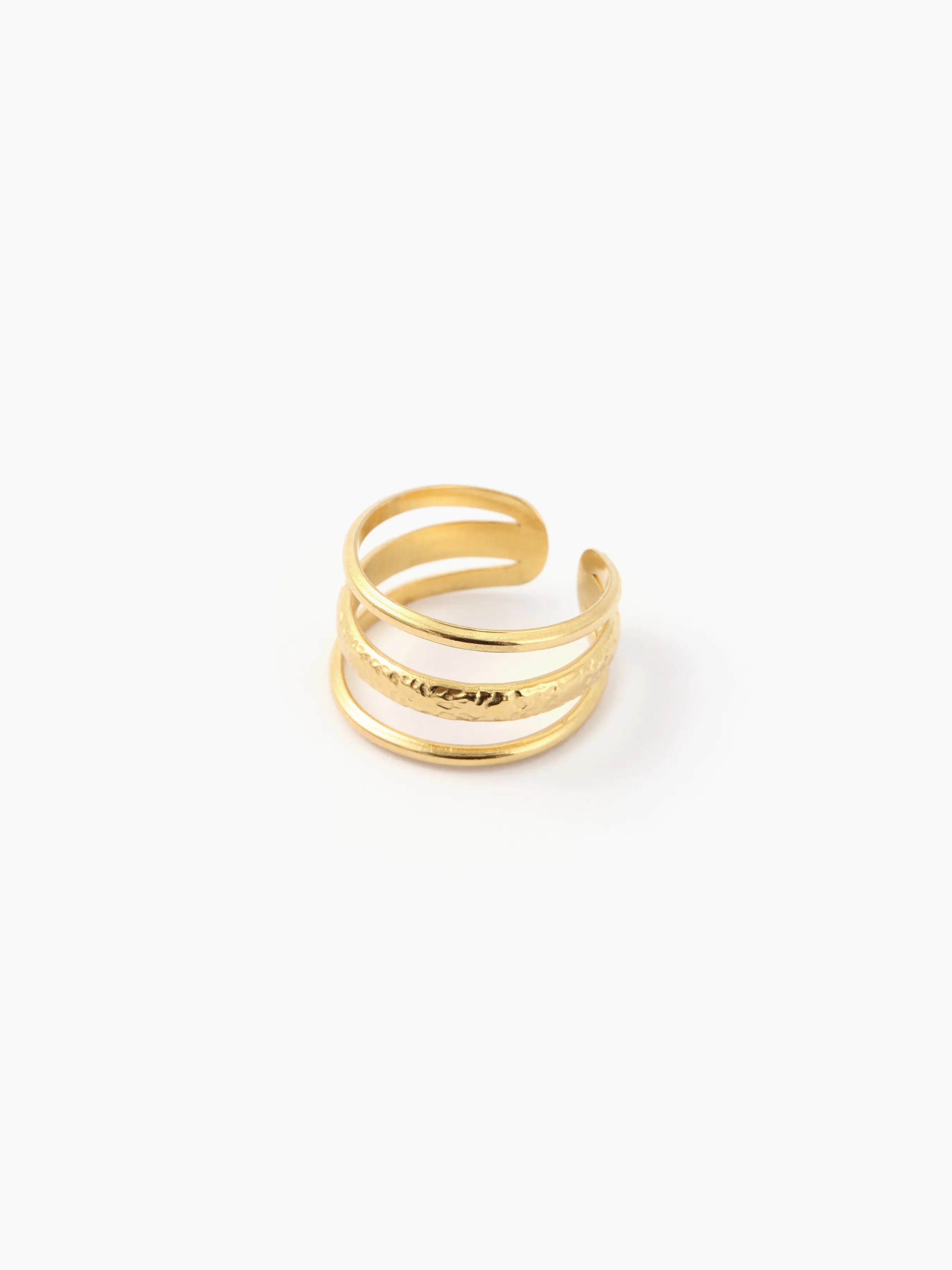 Anillo Minimalista con Capas