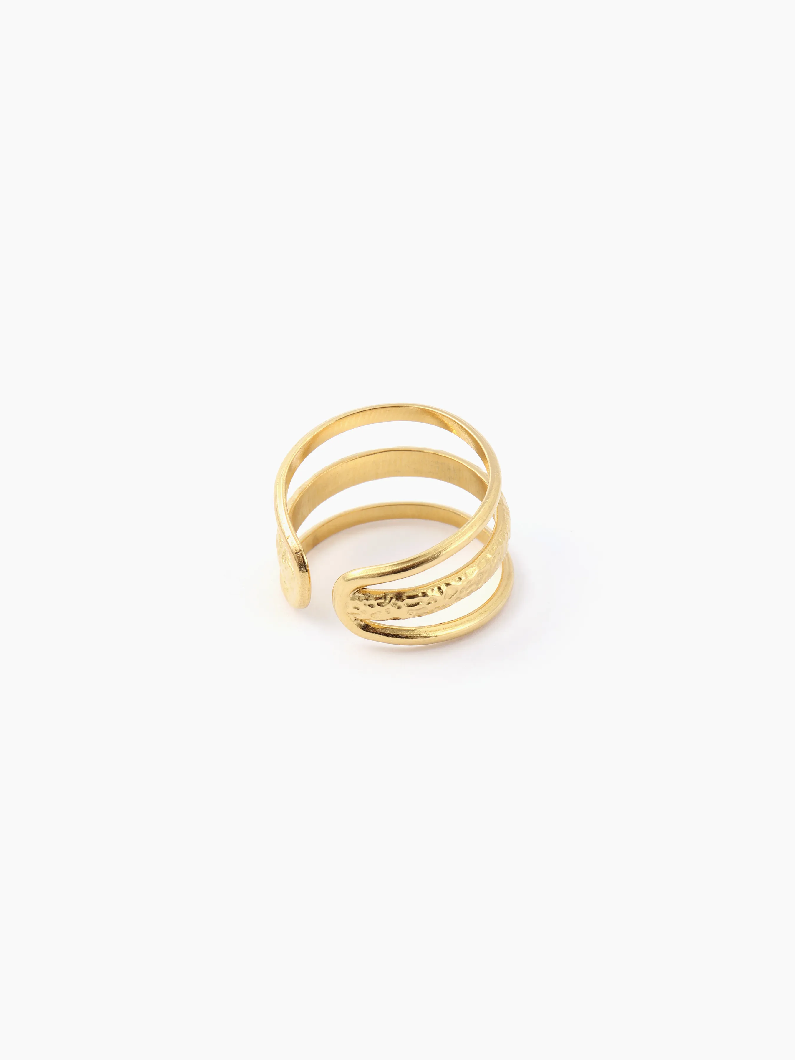 Anillo Minimalista con Capas