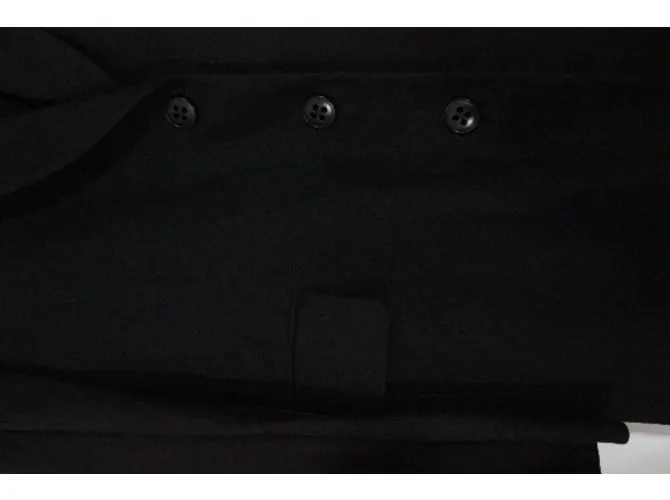 Ann Demeulemeester Capa Negro 
