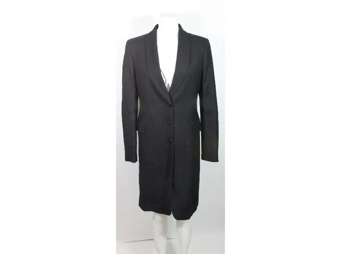 Ann Demeulemeester Capa Negro 