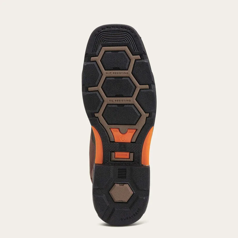 Ariat OverDrive 8" Wide Square Toe Waterproof Composite Toe Work Boot