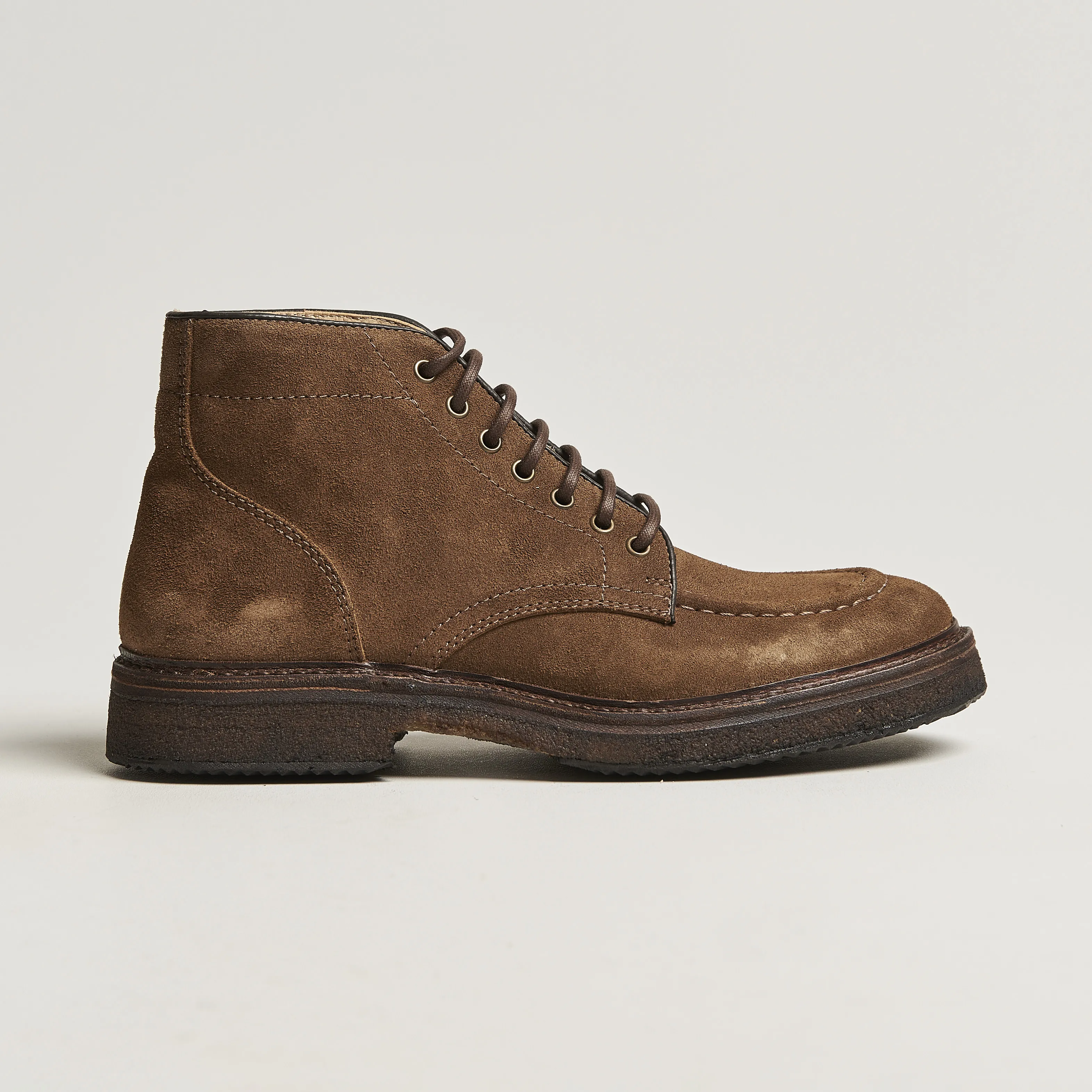 Astorflex Nuvoflex Lace Up Boot Dark Khaki Suede