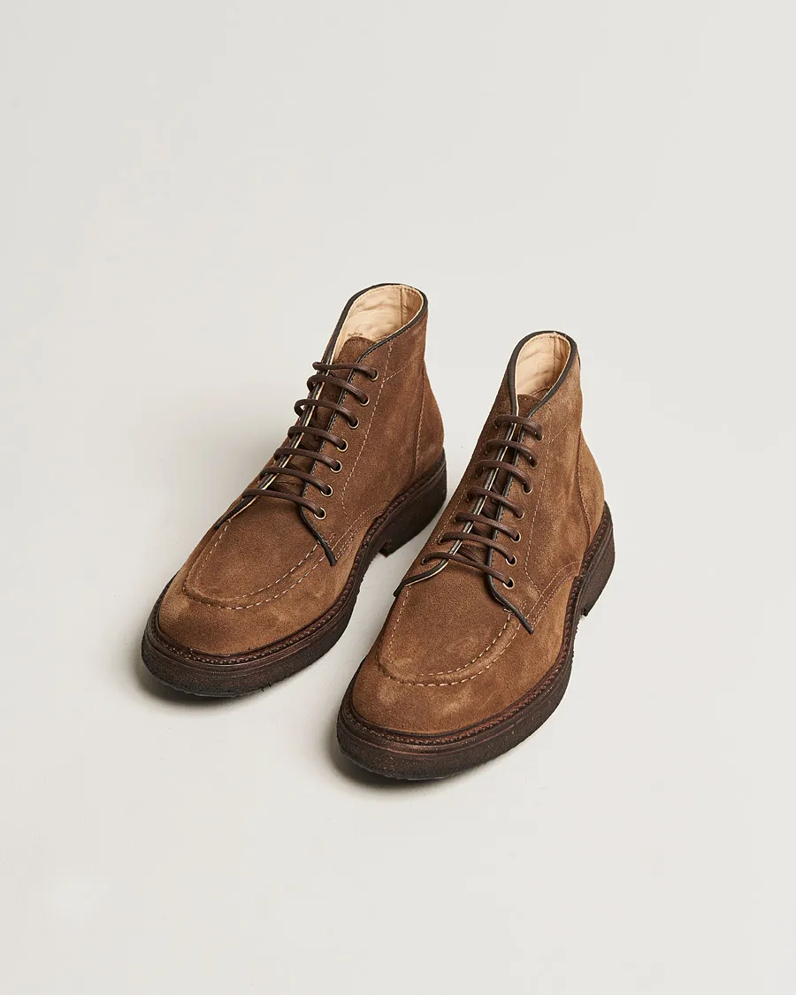 Astorflex Nuvoflex Lace Up Boot Dark Khaki Suede