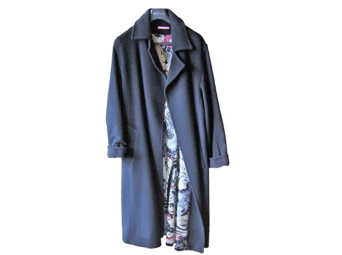 Autre Marque CAPA DE LANA NEGRA Negro 
