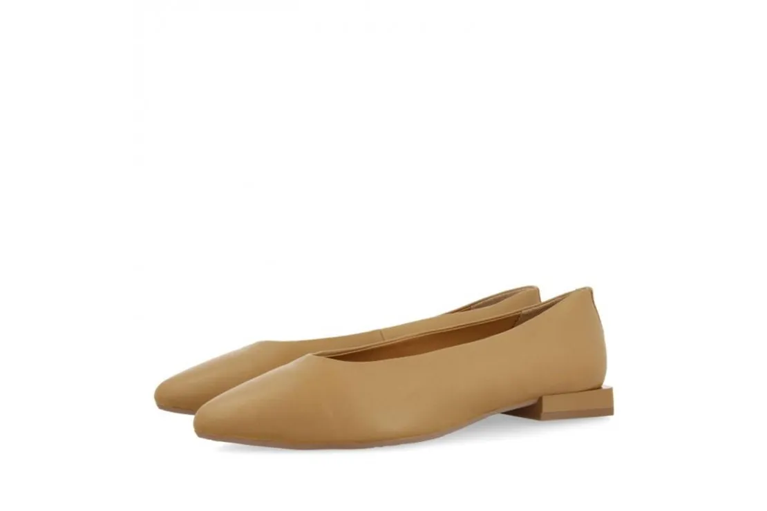 BAILARINAS CAMEL DE PUNTA FINA PARA MUJER WELFRANGE