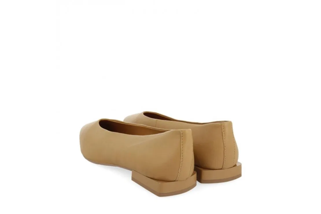 BAILARINAS CAMEL DE PUNTA FINA PARA MUJER WELFRANGE
