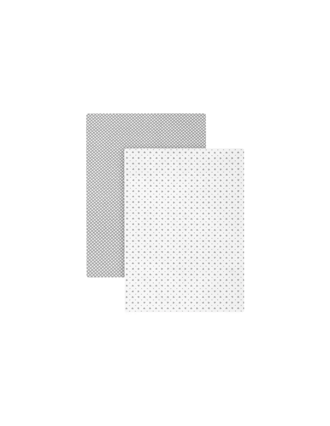 Bajera cuna 60 pack 2 uds Essentia Gris de Cambrass