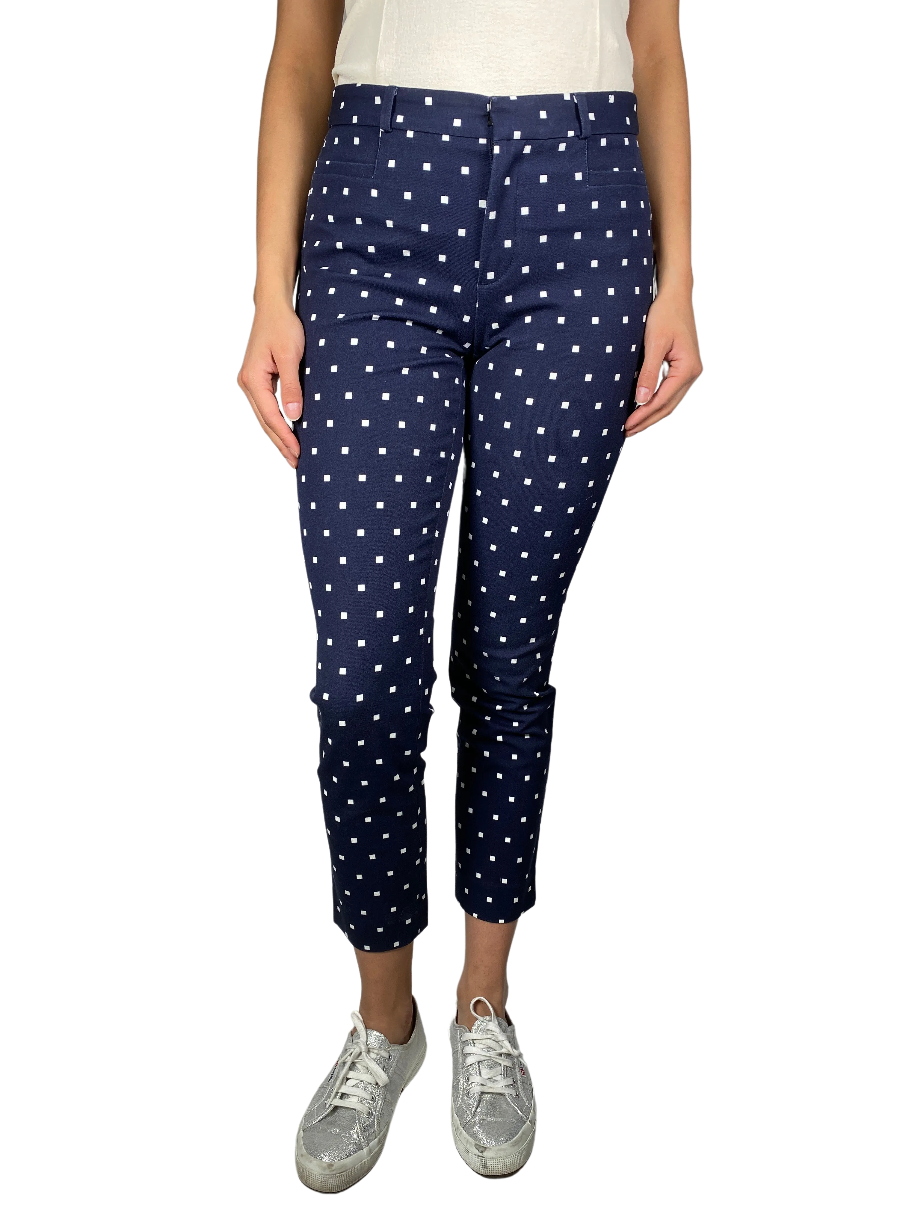 BANANA REPUBLIC Pantalón Azul Estampado
