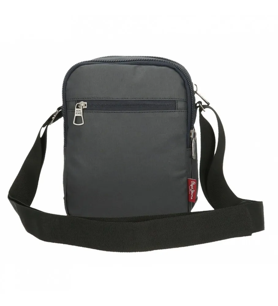 Bandolera Dos Compartimentos Pepe Jeans Hackney gris