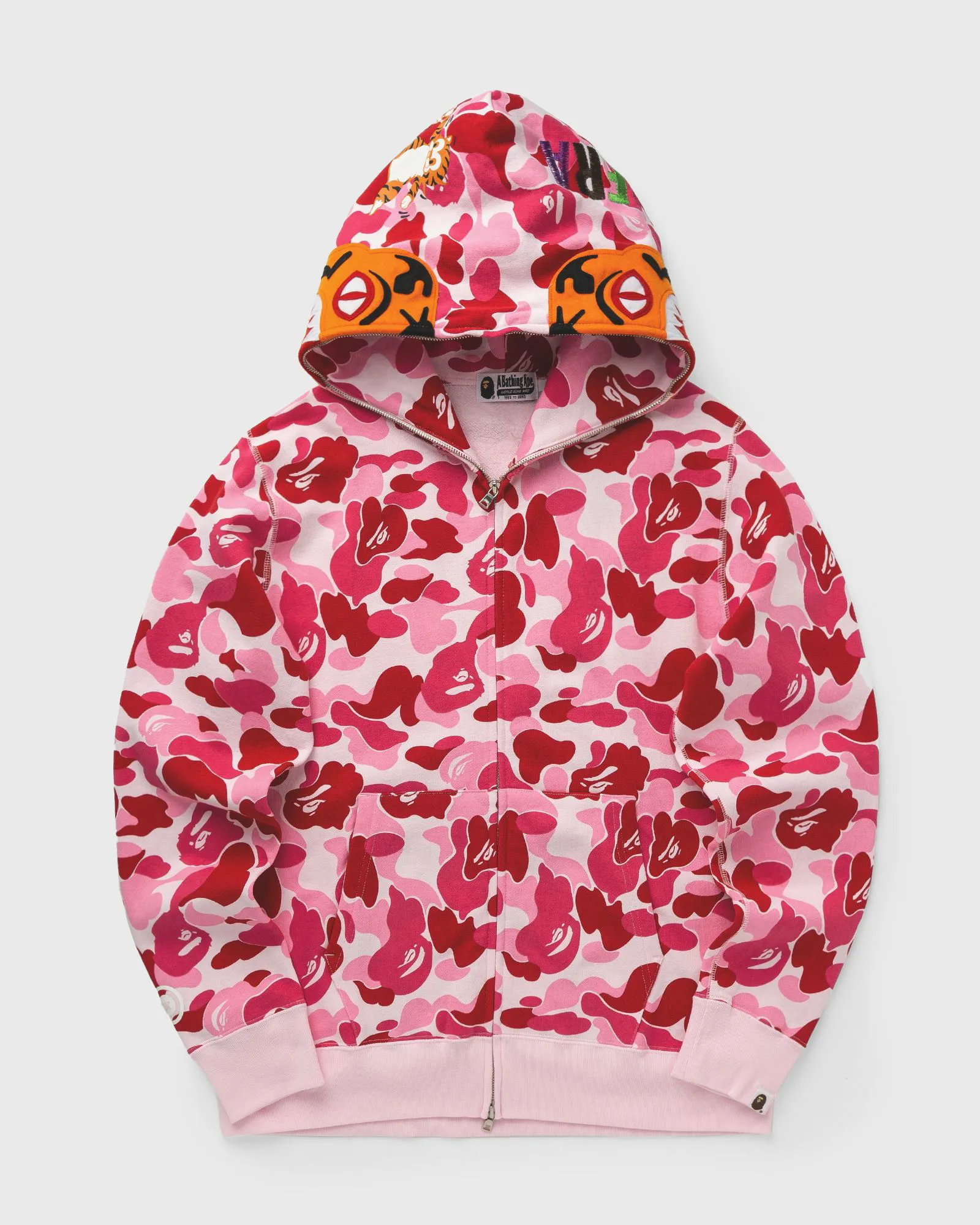 BAPE ABC CAMO Tiger Full Zip Hoodie