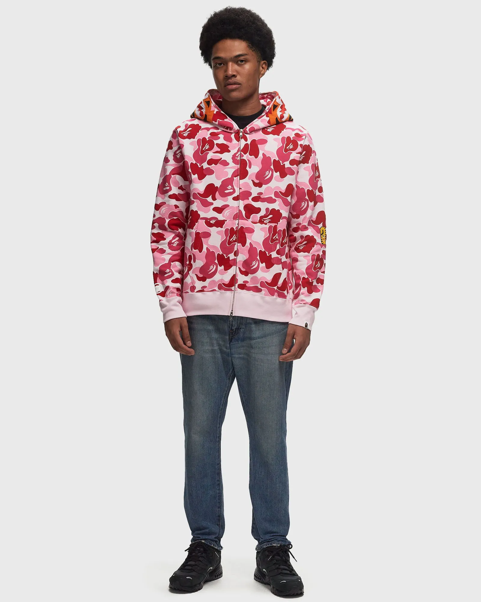 BAPE ABC CAMO Tiger Full Zip Hoodie