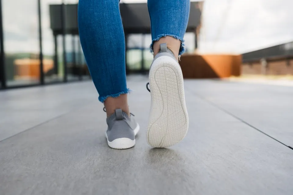 BAREFOOT ZAPATILLAS BE LENKA STRIDE  GREY & WHITE