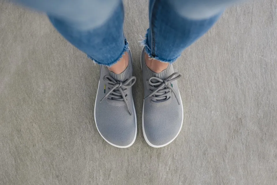 BAREFOOT ZAPATILLAS BE LENKA STRIDE  GREY & WHITE