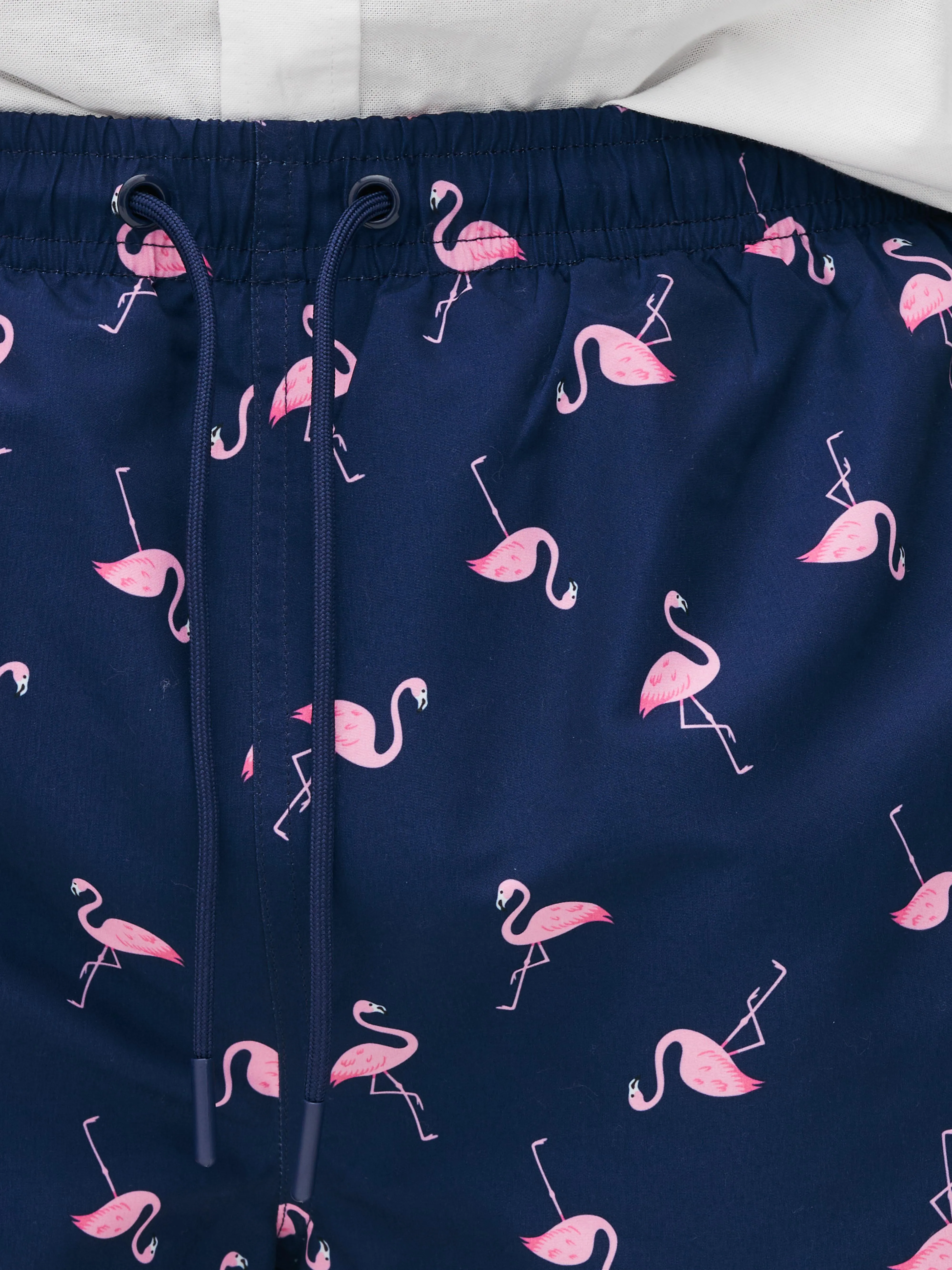 Bañador con estampado de flamencos