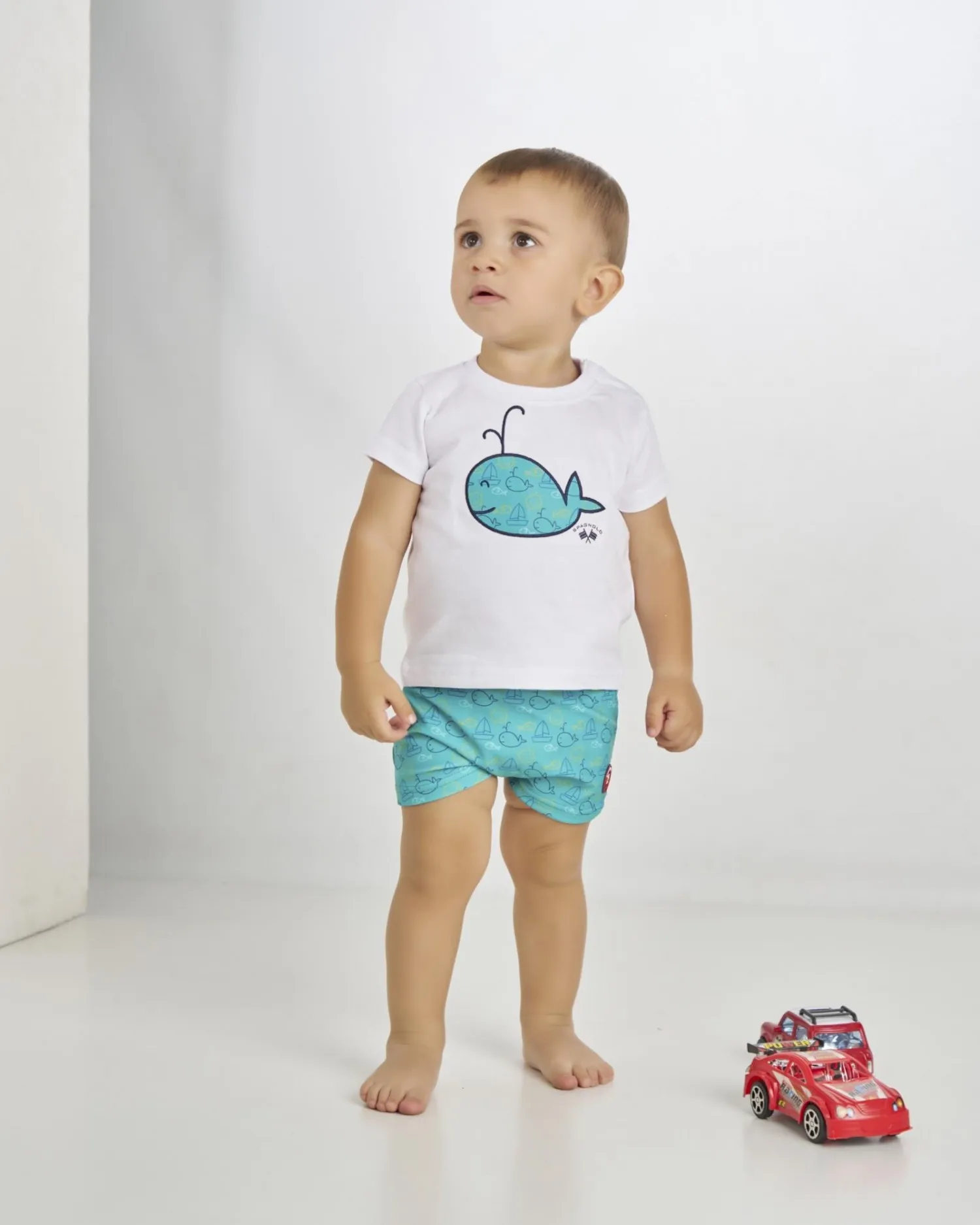 Beach set Whale collection for boys.