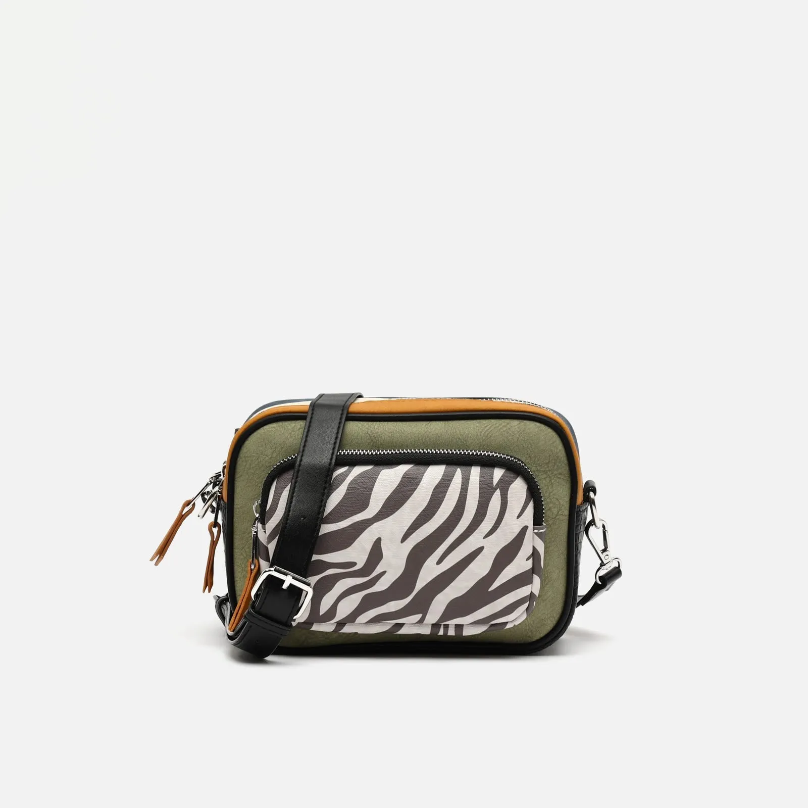 Belenos bolso bandolera con estampado animal print