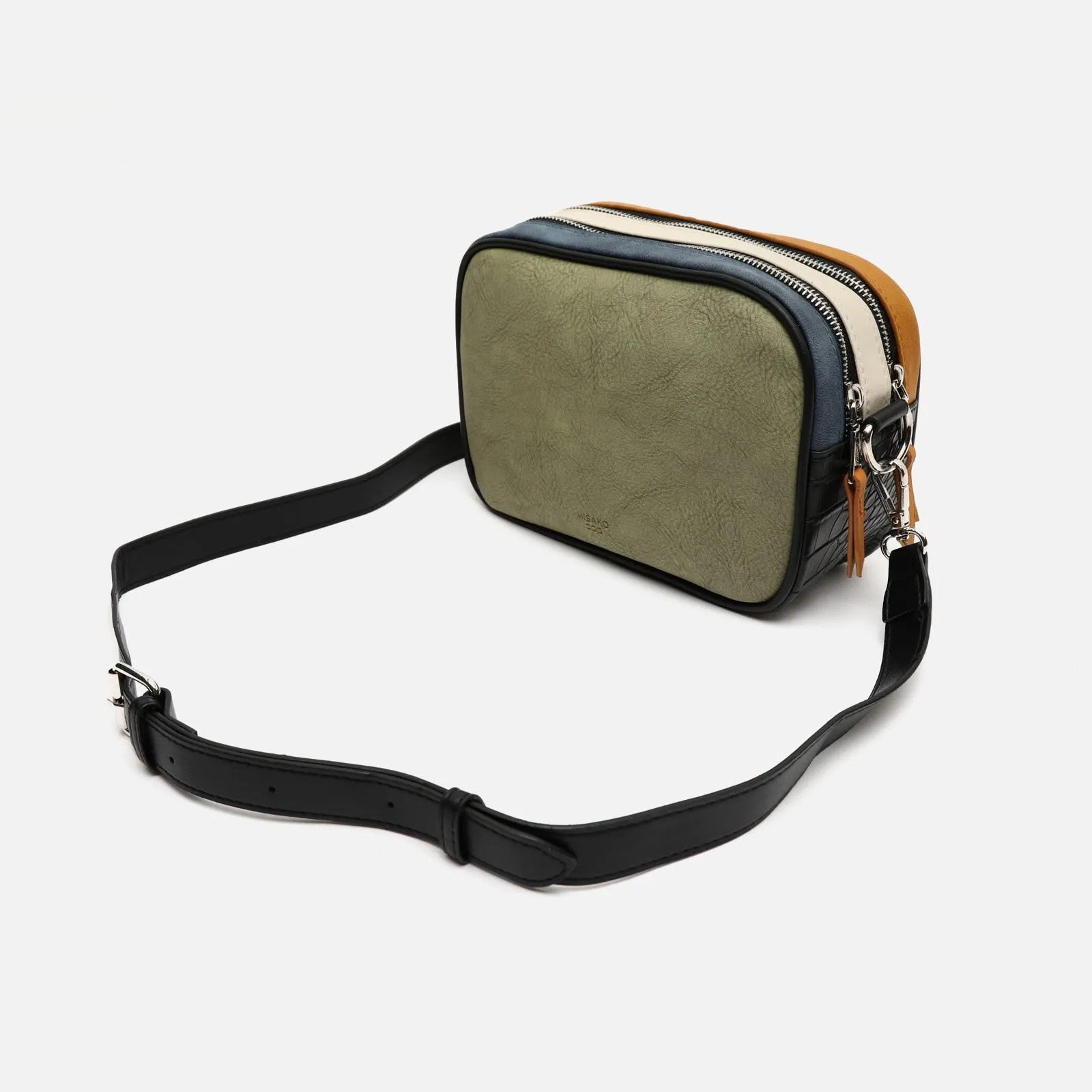 Belenos bolso bandolera con estampado animal print