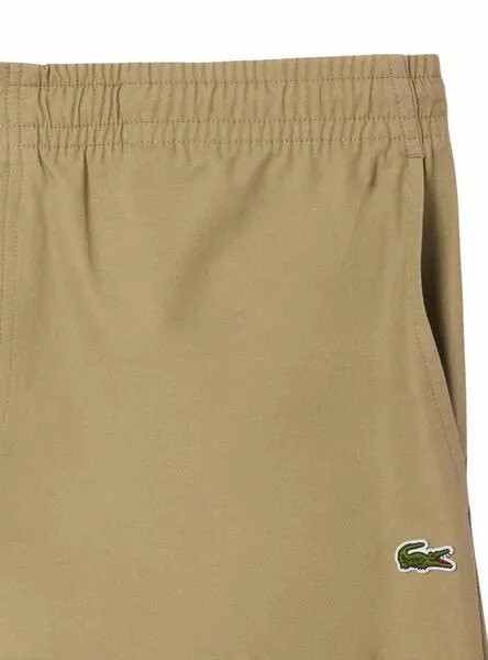 Bermuda Lacoste Relaxed Beige para Hombre