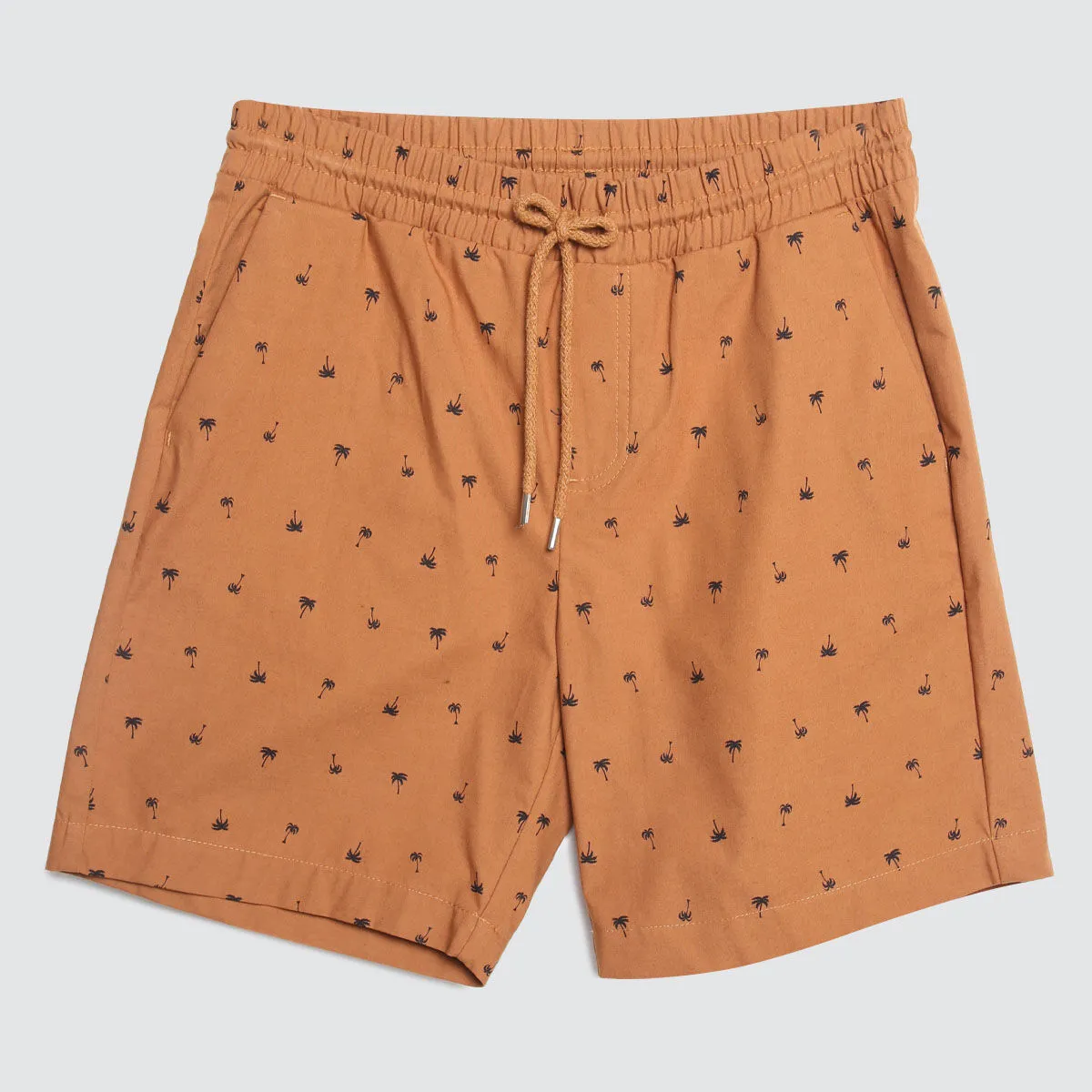 Bermuda Para Hombre Estampado Palmeras