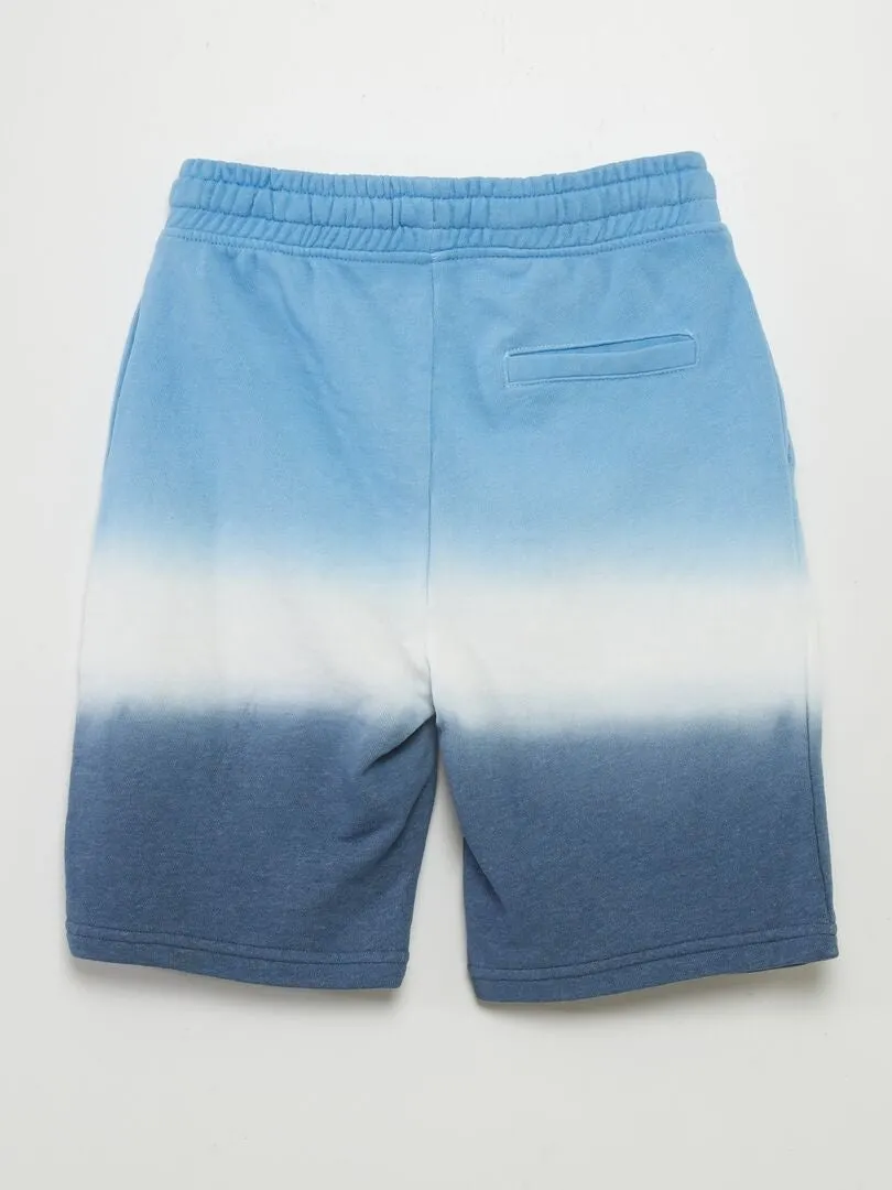 BERMUDAS TIEDYE  AZUL