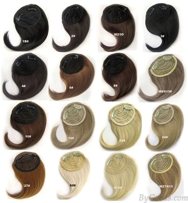 Blond Colors Available Fashion Synthetic  Side Bangs