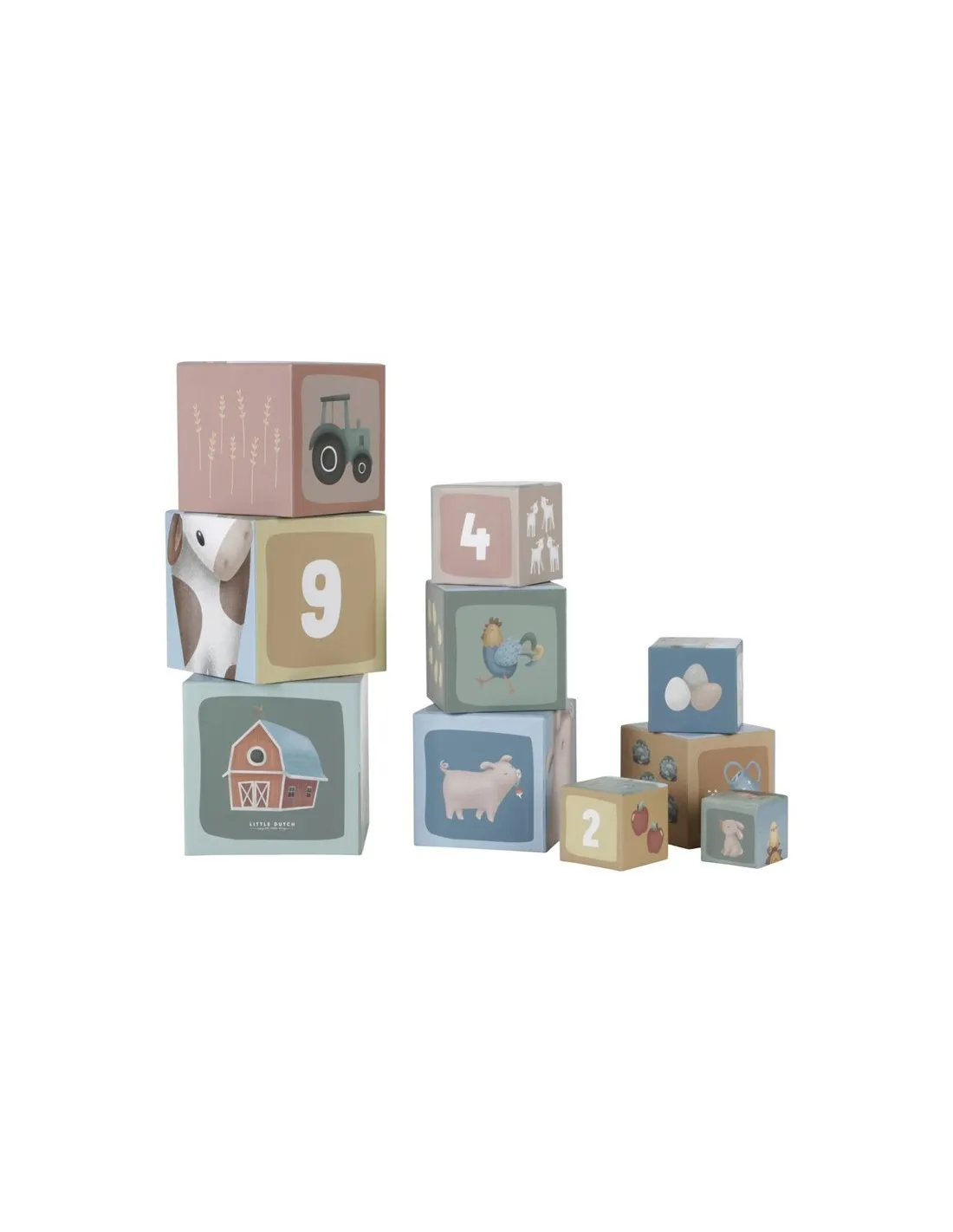 BLOQUES APILABLES PEQUEÑA GRANJA LITTLE DUTCH LD7139