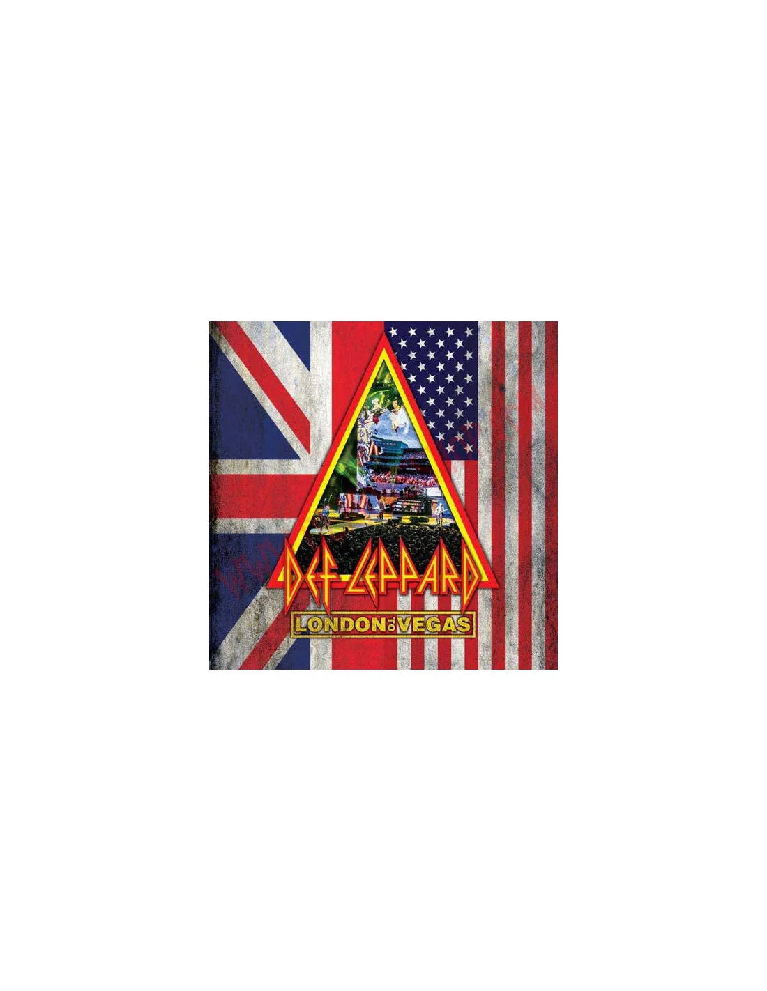 BLURAY DEF LEPPARD  LONDON TO VEGAS