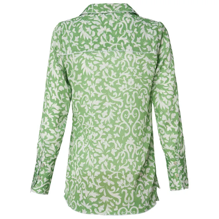 BLUSA CON ESTAMPADO BICOLOR MUJER SALSA
