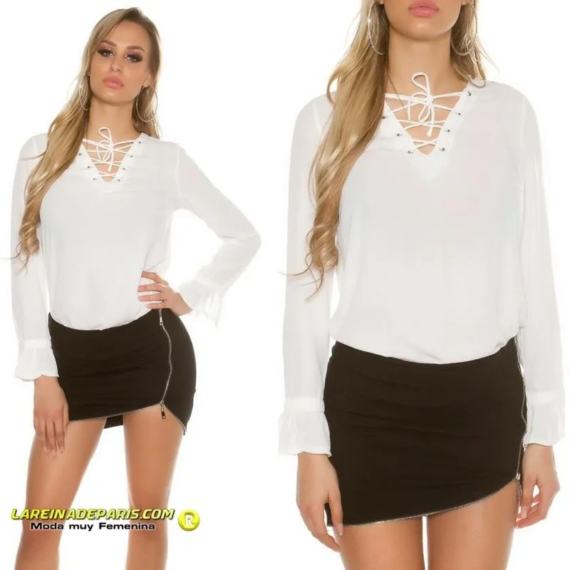 Blusa que esta de moda atractiva