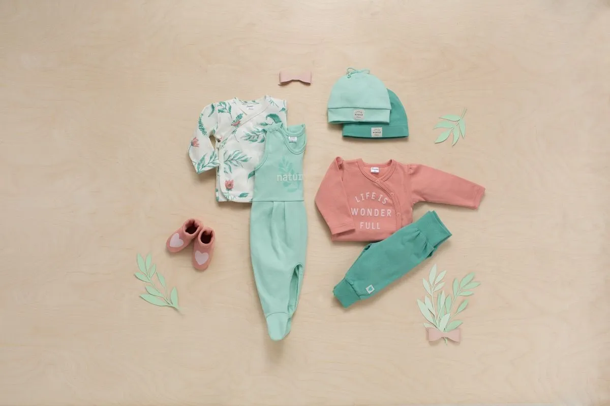 Body cruzado rosa para niña colección Spring Light