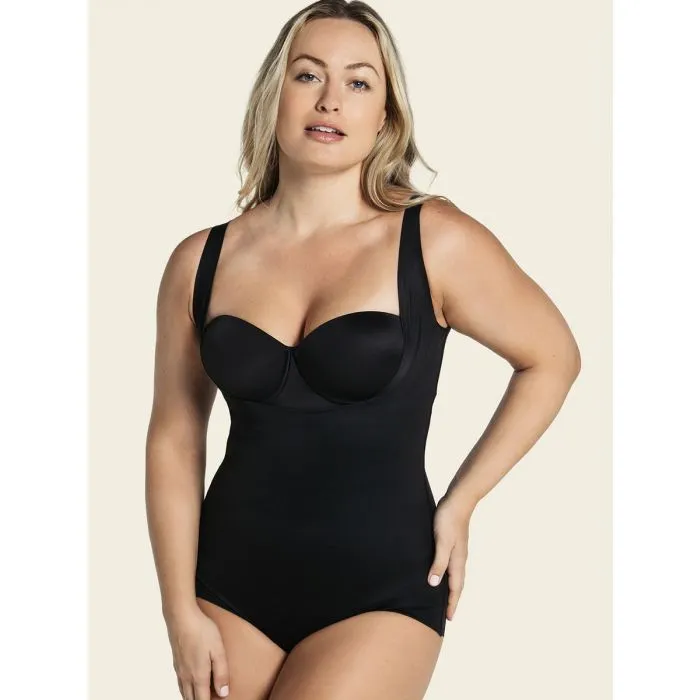 Body faja abierto de aspecto invisible en glúteos Leonisa 018524