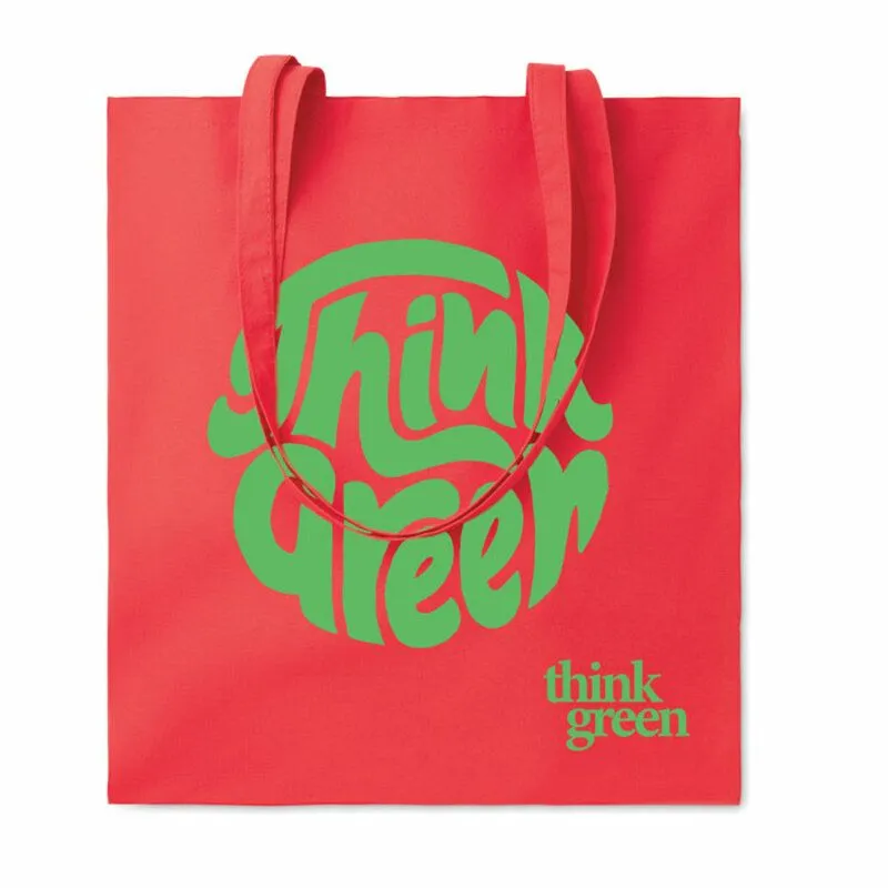 Bolsa de algodón ecológico 180 gr/m² promocional Tura Color